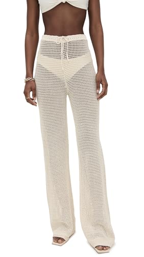 Good American Women's Crochet Pants