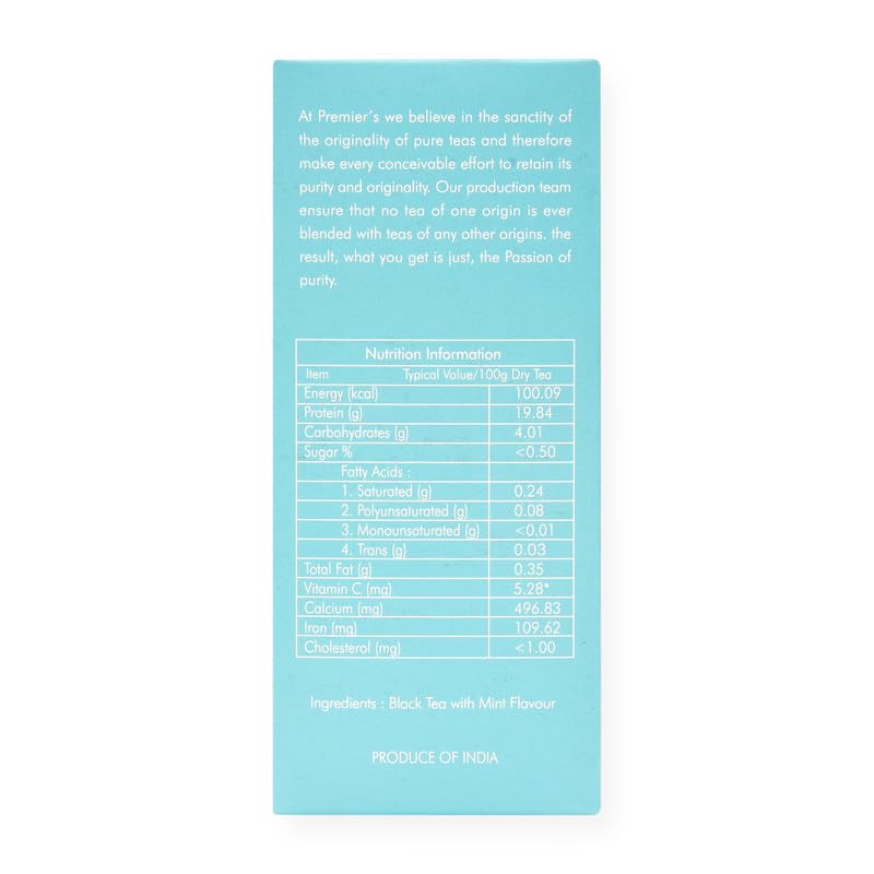 Té negro en hebras con sabor a menta 12 unidades miniatura 2