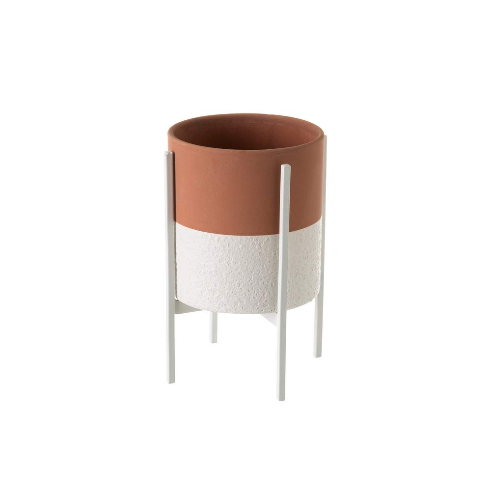 Pot terracotta Ø14 cm Lolahome pour sublimer votre étagère de salon