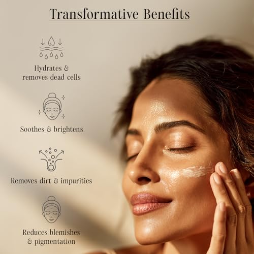 Image of Shankara Kumkumadi Facial Kit for Instant Radiance & Anti-pigmentation | Ayurveda based facial with 6 Step regime for natural golden glow, reducing dark spots & fine lines, skin firmness and Nourishment | Unisex and For All Skin Types-1 Pack(27ml+9gm)