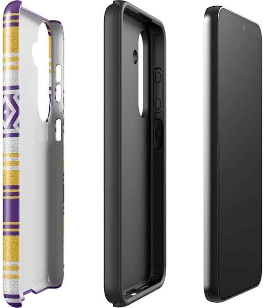 Skinit Impact Phone Case Compatible with Galaxy S24 - Officially Licensed NFL Minnesota Vikings Trailblazer Design