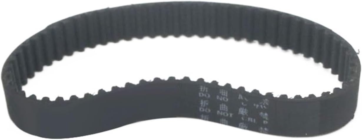 2pc HTD3M Belt Closed Loop Belt 174/177/180/183/186/189/192/195/198/201/204-3M 15mm Width Rubber Pulley Belt