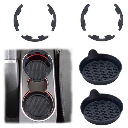 Set de 8 posavasos para portavasos de auto miniatura 1