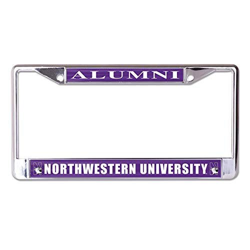 Northwestern University Alumni Photo License Plate Frame