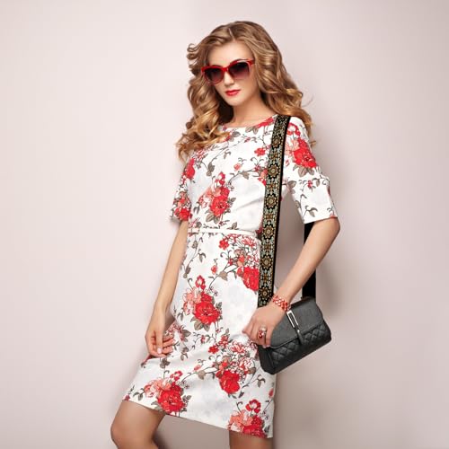 Image of Purse Straps Replacement Crossbody Straps for Purses,Wide Shoulder Strap for Bags Extender Guitar Straps for Handbags