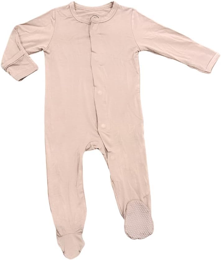 Avee & Co Footie Pajamas - Quick Magnetic Fastener Sleeper for Baby Boy and Girl (0-24 months)