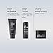 Lab Series Max LS Men's Skincare Set - Essential Skin Care Routine Kit Includes Anti Aging Moisturizer - Foaming Face Wash - Face Serum for Men