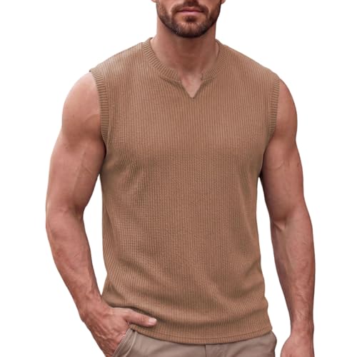 Débardeur homme gym t-shirt sans manche de sport respirant maillot de corps entraînement