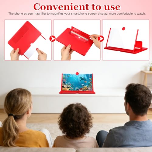 Amplificador de pantalla de móvil Tofficu con ángulo ajustable que reduce la fatiga visual 7