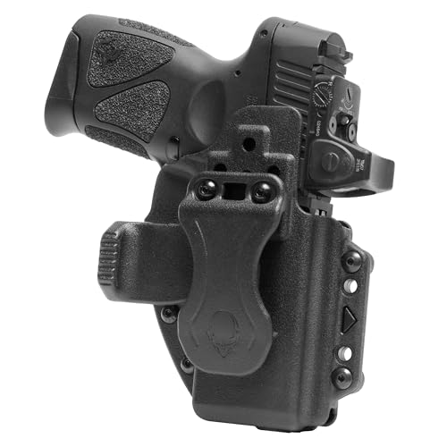 Alien Gear Photon Holster – Fits S&W M&P Shield 9mm/.40, Shield Plus, M2.0 & Performance Center 9mm/.40 w/ 3.1' Barrel – IWB & OWB – Ambidextrous – Optic Compatible – No Light