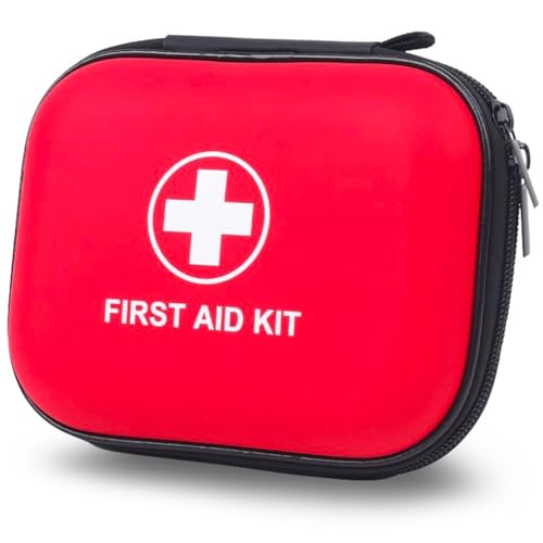 First Aid Kit Mini Travel Size for Hiking, Camping, Home, Vacatio...