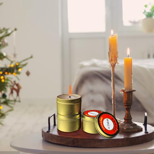 20 Pcs Notfall Kerzen In Blechdos, skerzen Brenndauer Notfallkerze Bei Stromausfall, Windfeste Rauchfreie skerzen Für Zuhause Black-out Camping (30h Brenndauer) – Bild 6