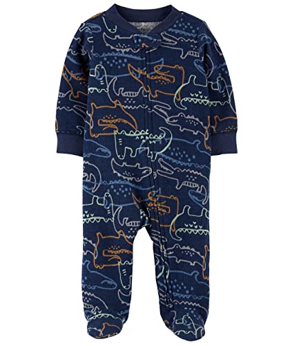 Image of Carter's Baby Boys' Cotton Zip-up Sleep N Play