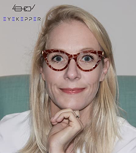 Eyekepper 5 Pack Reading Glasses for Women Cat-eye Style Ladies Readers +2.00, 5pcs-mix - Image 2
