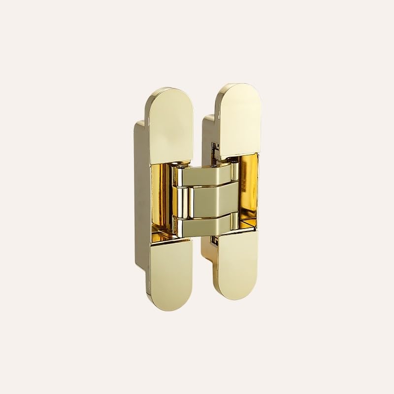 Charnière hydraulique HA-YC60 à amortisseur invisible, pivot 180° pour meuble lourd 100KG