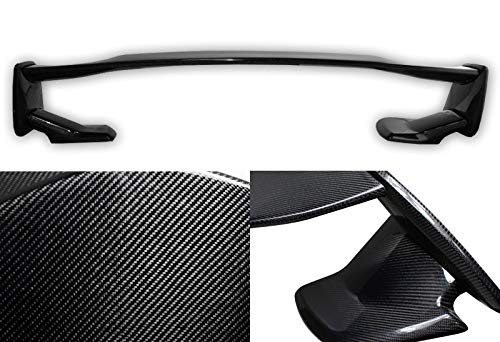 EPARTS 1 Piece Carbon Fiber Rear Spoiler Wing Trunk Lid Extended Spoiler Compatible with 2015-2021 Subaru WRX STI 4 Door