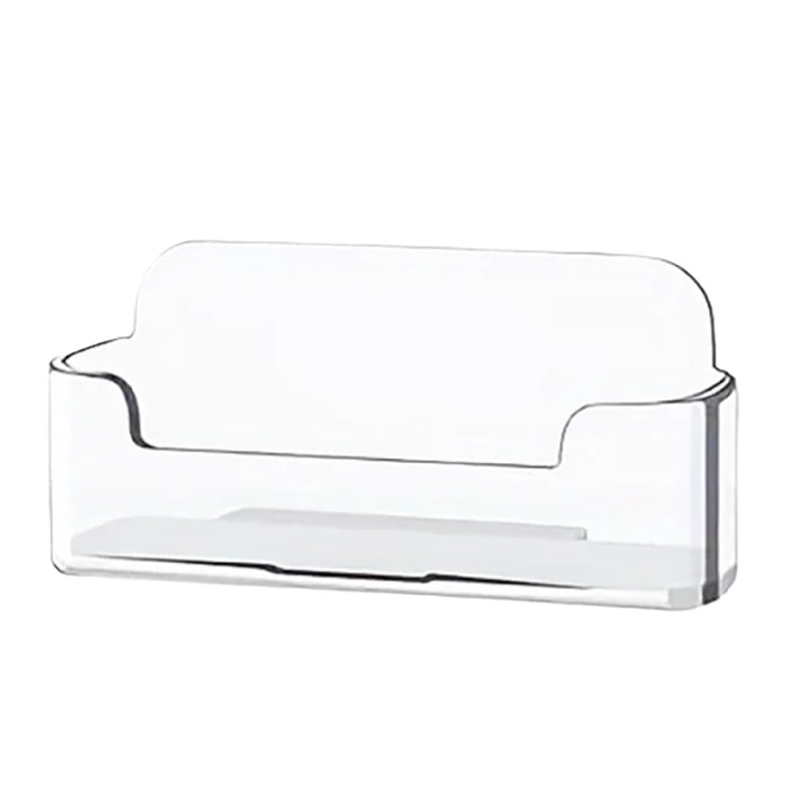 Yangshe Clear Transparent Business Card Holder 25-Pack, Holds 30-40 Cards For Office & Exhibition