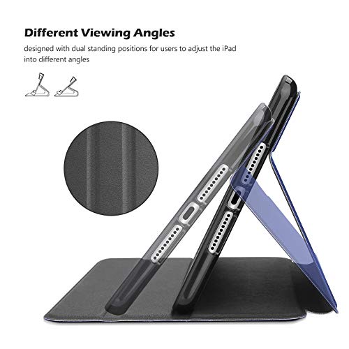 ProCase Book Cover for iPad mini 5 Generation 2019/ Mini 4, Mini 1 2 3, Slim Stand Protective Folio Case Smart Cover for iPad mini 5/4/3/2/1 -Navy