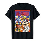 Super Mario Dr Mario Retro NES Game Cover Poster T-Shirt
