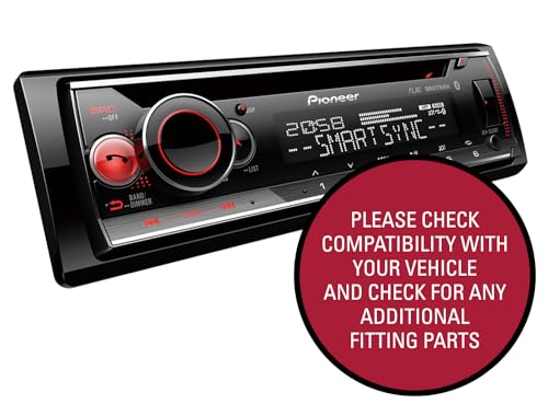 Pioneer DEH-S520BT Autoradio im 1DIN Format mit Bluetooth