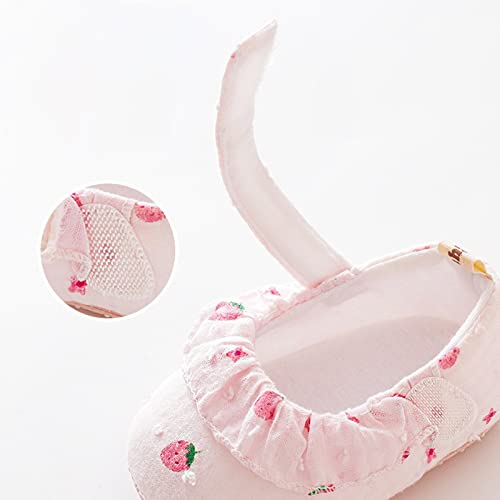 Infant Toddler Shoes Strawberry Prints Soft Soled Non Slip Socks Baby Floor Shoes Socks Spring And Summer Flat3