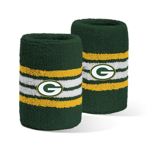 Image of For Bare Feet NFL Officially Licensed Team Logo Headband & Wristband Combo Pack Team Color OSFM