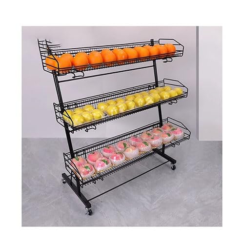 Süßigkeiten-Präsentationsständer, Metall-Snack-Präsentationsständer, Arbeitsplatten-Organizer, Snackregal für Küche und Laden, perfekt für Süßwaren und Snack-Präsentation