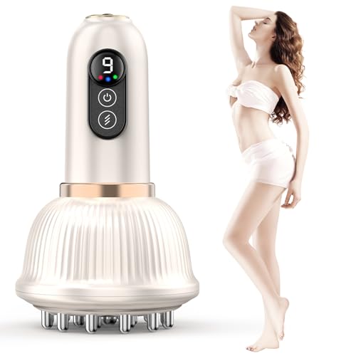 Is your cellulite getting worse with exercise? 17 Body Sculpting Machine — Lymphatic Drainage Massager & Anti Cellulite Massage Tool,with Microcurrent, Light Heat & Vibration for Legs, Arms & Belly, Body,Helps Reduce Stretch Marks & Cellulite
