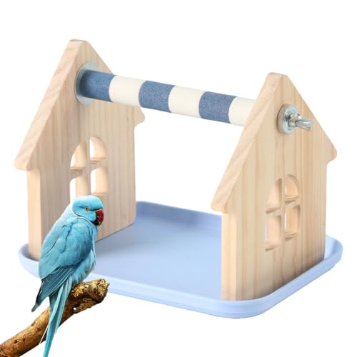 Support pour oiseaux contre l'ennui, accessoire de cage pour calopsittes