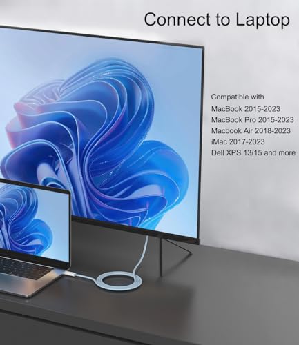 Cable USB-C a HDMI 4k 60Hz tipo C AV digital compatible con MacBook Air e iPhone 15 4