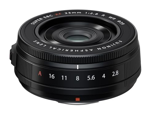 Image of FUJIFILM FUJINON XF23mmF2.8 R WR Lens, Black