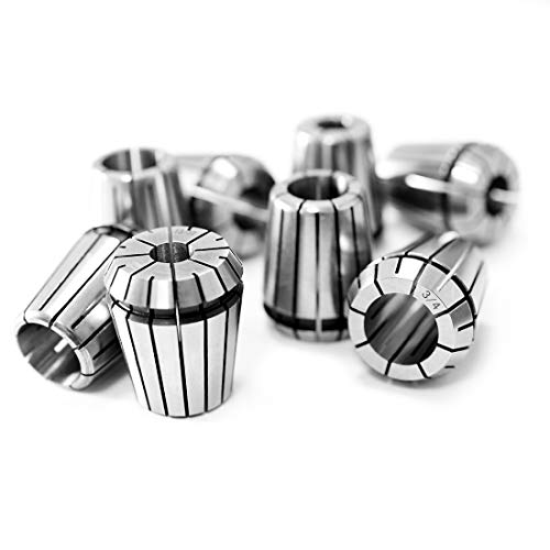 26PCS ER32 Spring Collet Set for CNC Engraving Machine & Milling Lathe Tool Workholding Engraving Collets
