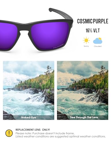 Image of BLAZERBUCK Replacement Lenses for Oakley Sliver XL OO9341 Sunglass