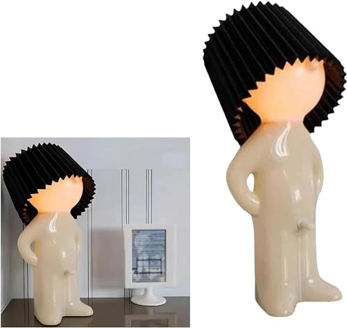 Amazon.co.jp : Shy Naughty Boy Creative Desk Lamp, ベッドサイド
