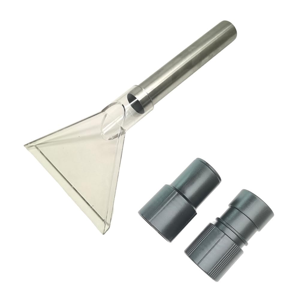 CTRLZS Carpet Cleaner Vac Extractor Attachment Transparent Nozzle Tool Vacuum Cleaning for Upholstery Car Detailing Carpets