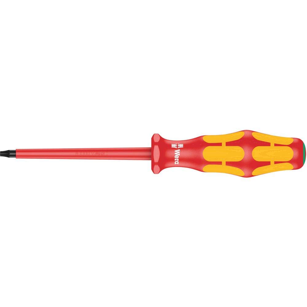 Wera 167i TX20 x 3-1/8in Kraftform Plus Torx insulated screwdriver, TX20 x 3-1/8 in.
