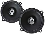 Hertz DCX130.3 Coaxial Car Speakers, Black