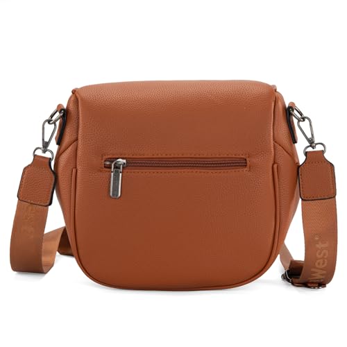 Image of Montana West Crossbody Bag for Women, Large Bum Bag Purse Soft Vegan Leather Travel Fanny Pack with Coin Purse