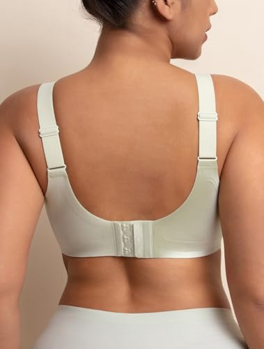 COMFELIE Bras for Women 2025 Luxury Satin Curve Pop NanoSoft Seamless Wireless Bra with Laundry Bag2