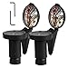 AEIOFU Bike Mirror Rear View Mirror 360 Degree Adjustable Mountain Bike Handlebar Ends 2PCS Handlebar Ends Mountain Rearview