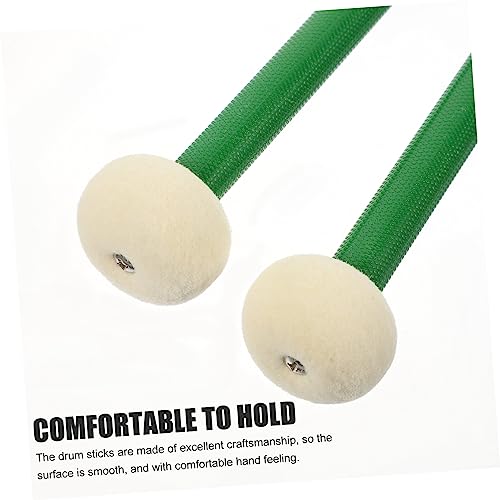 Levemolo baquetas dobles de nylon color verde oscuro miniatura 4