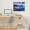 QACEYID Crater Lake in Oregon Painting by Numbers DIY Canvas Oil Painting Kit Digital Painting 16x20 Inch #2