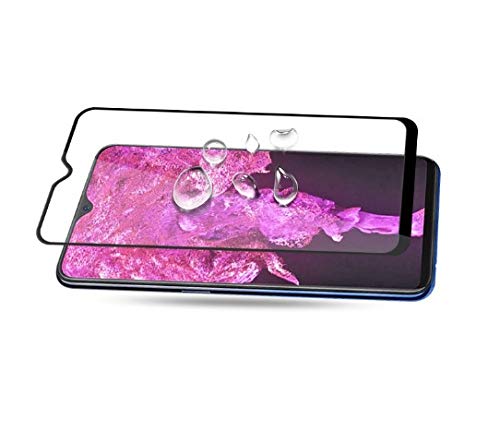 Image of ZARALA Tempered Glass Screen Protector Compatible for (Black) with Edge to Edge Coverage and Easy Installation kit (redmi 9a)