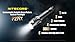 Nitecore P27iX Taktische Taschenlampe, 5000 Lumen, USB-C wiederaufladbar, Dual Switch Custom Controls, Spot Flood Mixed Beam, High Output EDC Duty Taschenlampe