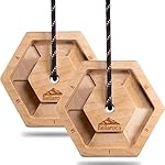 Bellaroca® | Hangboard De Escalada Portátil, Tabla...: 【FÁCIL DE USAR】¡Listos en solo 60 segundos! Explora nuestros videos con instrucciones paso a paso para montar tus hangboards Bellaroca en cualquier sitio. 【AMIGABLE CON LA PIEL】Fabricados en madera resistente y duradera, con un acabado suave que es d...