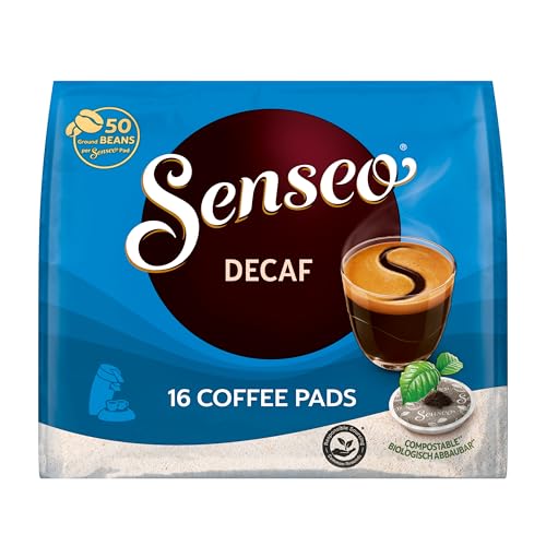 Senseo Pads Decaf Enkoffeiniert, 5 x 16 Getränke, 80 Kaffeepads