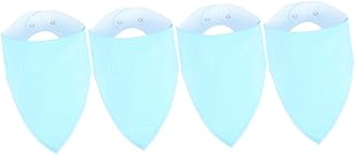 4 Pçs Toalhas De Saliva Toalha De Alimentação Do Bebê Toalha De Enfermagem Toalhas De Algodão Pequeno Lenço Babadores Cachecol Triangular Orgânico Recém-Nascido