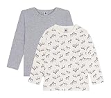 Petit Bateau Jungen 2 Ts Ml Ze Unterwäsche Tag, Variante 1, 10 Jahre