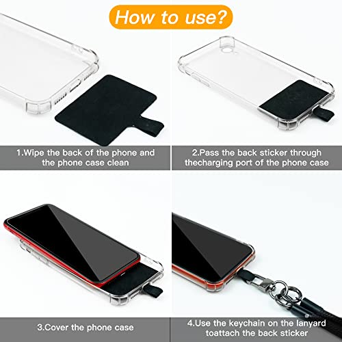 Bugu Bird Cell Phone Lanyard Crossbody, 2 Packs Phone Lanyard, With Phone Wrist Strap Compatible With With Most Phones/Key Holder/Id Card Holder/Airpods Case Holder. #TOP6