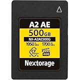 Nextorage 日本メーカー CFexpress 4.0 Type A 500GBメモリーカード VPG400 最大読み出し速度1950MB/s 最大書き込み速度1700MB/s TLC ソニーαシリーズ互換性確認済み 4K/8K録画 長時間動画撮影 NX-A2AE500G ネクストレージ